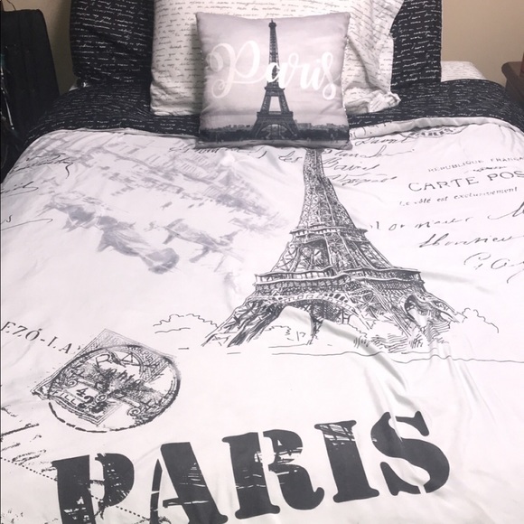 Bedding Full Size Paris Bed Comforter Set Poshmark